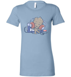 Funko Women's Super Cute Tees: Guardians-Groot-Tape Deck