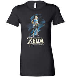 Nintendo Women's Breath Of The Wild Zelda Paint T-Shirt