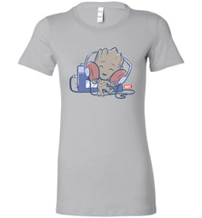 Funko Women's Super Cute Tees: Guardians-Groot-Tape Deck  - TDL-APPAREL