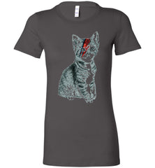 David Bowie Ziggy Stardust Cat Men's T-Shirt  - TDL-APPAREL