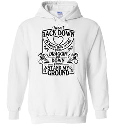 Tom Petty Inspired Won't Back Down Tribute Hoodie
