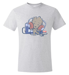 Funko Mens Super Cute Tees: Guardians-Groot-Tape Deck  - TDL-APPAREL