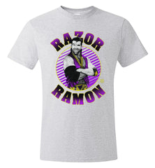 Classic Razor Ramon Hey Yo Pose DistressedT-Shirt  - TDL-APPAREL