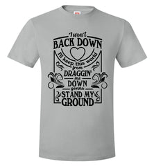 Tom Petty Inspired Won't Back Down Tribute T Shirt  - TDL-APPAREL