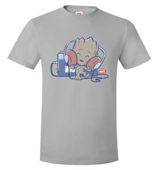 Funko Mens Super Cute Tees: Guardians-Groot-Tape Deck  - TDL-APPAREL