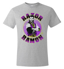 Classic Razor Ramon Hey Yo Pose DistressedT-Shirt  - TDL-APPAREL