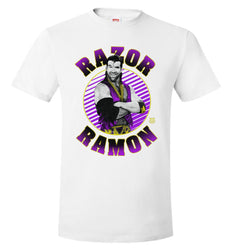 Classic Razor Ramon Hey Yo Pose DistressedT-Shirt