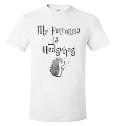 Hedgehog Shirt: My Patronus Is A Hedgehog Wizard tShirt