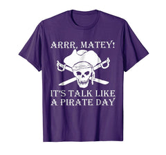 tdlapparel Talk like a pirate day shirt T-Shirt - TDL-APPAREL