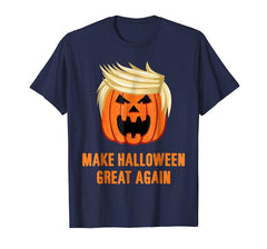 tdlapparel Make Halloween Great Again Funny Trumpkin T-Shirt T-Shirt - TDL-APPAREL