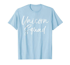 tdlapparel Unicorn Squad Shirt Cute Magical Tee T-Shirt - TDL-APPAREL