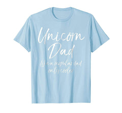 tdlapparel Unicorn Dad Like a Normal Dad only Cooler Shirt T-Shirt - TDL-APPAREL