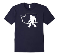 tdlapparel Washington Bigfoot Hunter Sasquatch Yeti PNW Believe Shirt