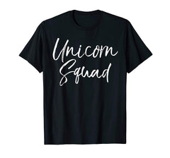 tdlapparel Unicorn Squad Shirt Cute Magical Tee T-Shirt - TDL-APPAREL