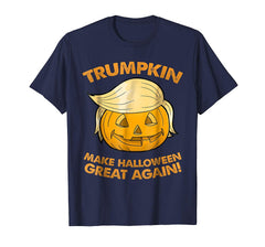 tdlapparel Trumpkin - Funny Pumpkin Halloween Shirt T-Shirt - TDL-APPAREL