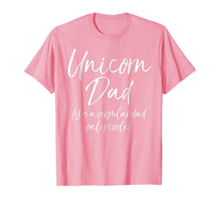 tdlapparel Unicorn Dad Like a Normal Dad only Cooler Shirt T-Shirt - TDL-APPAREL
