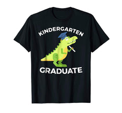 tdlapparel Kindergarten Graduation Dinosaur T-Shirt T-Shirt - TDL-APPAREL