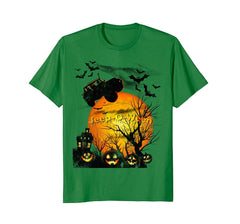 tdlapparel Jeep-O-Ween Jeep Halloween Distressed T-Shirt T-Shirt - TDL-APPAREL