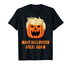 tdlapparel Make Halloween Great Again Funny Trumpkin T-Shirt T-Shirt - TDL-APPAREL