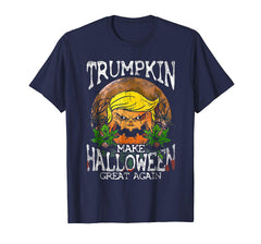 tdlapparel Trumpkin Shirt Make Halloween Great Again Trump T-Shirt Gift T-Shirt - TDL-APPAREL