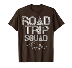 tdlapparel Road Trip Squad Shirt Cool Camp and Travel Gift TShirt
