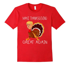 tdlapparel Funny Trumpkin Pie Make Thanksgiving Great Again Shirt Gift T-Shirt - TDL-APPAREL