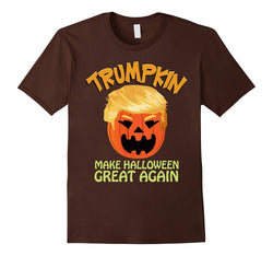 tdlapparel Halloween Trumpkin Funny T-Shirt