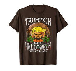 tdlapparel Trumpkin Shirt Make Halloween Great Again Trump T-Shirt Gift