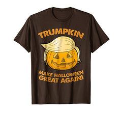 tdlapparel Trumpkin - Funny Pumpkin Halloween Shirt T-Shirt - TDL-APPAREL