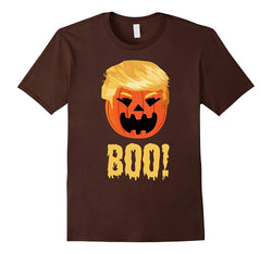 tdlapparel Funny Halloween Trumpkin BOO! Donald Trump Pumpkin T Shirt