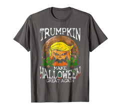 tdlapparel Trumpkin Shirt Make Halloween Great Again Trump T-Shirt Gift T-Shirt - TDL-APPAREL