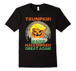 tdlapparel Trumpkin Make Halloween Great Again Hallowen T-Shirts