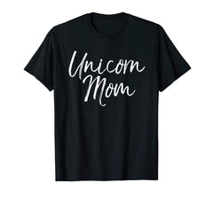 tdlapparel Unicorn Mom Shirt Cute Mother of Unicorn Girls Shirt T-Shirt - TDL-APPAREL