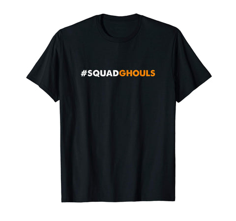 tdlapparel Funny Hashtag Squad Ghouls T-Shirt Short Sleeves Men / Black / S T-Shirt - TDL-APPAREL