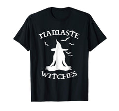 tdlapparel Namaste witches Yoga Hallowen shirt T-Shirt - TDL-APPAREL