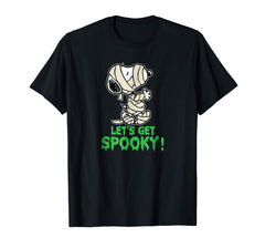 tdlapparel Peanuts Snoopy Let's Get Spooky T-Shirt T-Shirt - TDL-APPAREL