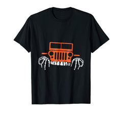 tdlapparel Jeep Halloween Funny T-Shirt T-Shirt - TDL-APPAREL