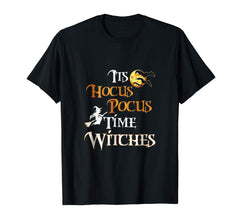 tdlapparel It's Just A Bunch Of Hocus Pocus Halloween T-Shirt T-Shirt - TDL-APPAREL
