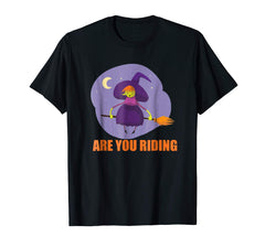 tdlapparel Halloween Are you Riding kids shirt Funny Halloween Ride te T-Shirt - TDL-APPAREL