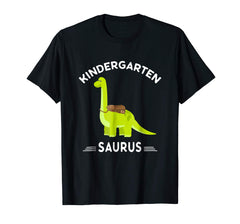 tdlapparel Kindergarten Saurus Dinosaur T Shirt T-Shirt - TDL-APPAREL