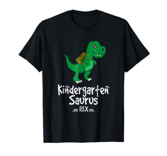 tdlapparel Kindergarten Saurus Rex Dinosaur T Shirt Kindergarten Team T-Shirt - TDL-APPAREL