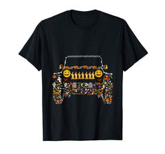 tdlapparel Jeep Halloween Funny T-Shirt T-Shirt - TDL-APPAREL
