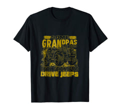 tdlapparel Cool grandpas drive jeeps Shirt T-Shirt - TDL-APPAREL