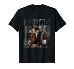 tdlapparel Halloween Horror T-Shirt Squad Gift For Men Women T-Shirt - TDL-APPAREL