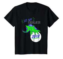 tdlapparel Kids 1st Day Kindergarten Dinosaur 2018 T-Shirt