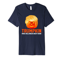tdlapparel TRUMPKIN T SHIRT Funny Halloween Trump Pumpkin Costume Gift