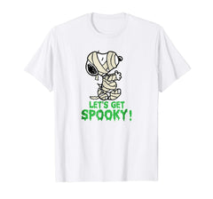tdlapparel Peanuts Snoopy Let's Get Spooky T-Shirt T-Shirt - TDL-APPAREL