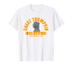 tdlapparel Trump Halloween Tshirt, Great Trumpkin Believer, Funny T-Shirt - TDL-APPAREL