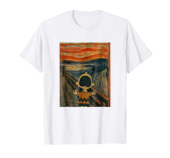 tdlapparel Peanuts Charlie Scream Artsy T-Shirt T-Shirt - TDL-APPAREL