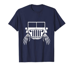 tdlapparel Jeep Halloween Funny T-Shirt